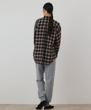GRACE CONTINENTAL スムースニットパンツ グレー