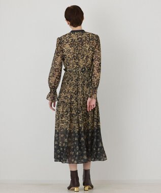 GRACE CONTINENTAL アーバンボタニカルワンピース ブラウン