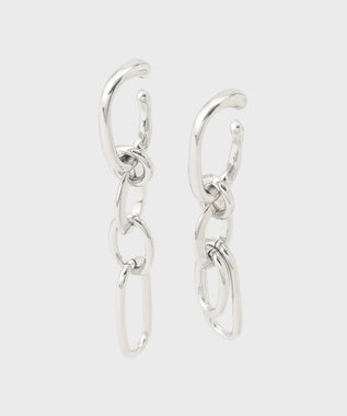 GRACE CONTINENTAL チェーンデザインイヤーカフ シルバー