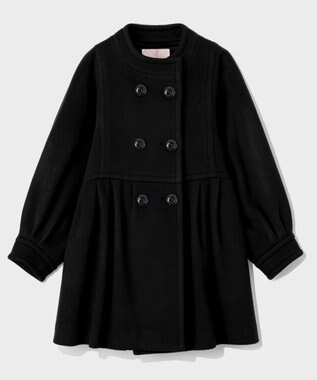 GRACE CONTINENTAL テントラインショートコート ブラック