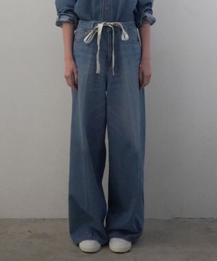 GRACE CONTINENTAL 10ozムラ糸デニムパンツ ブルー