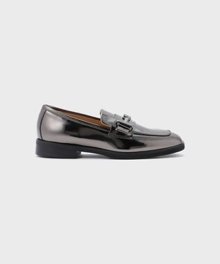 GRACE CONTINENTAL LUCA GROSSI ビットローファー シルバー