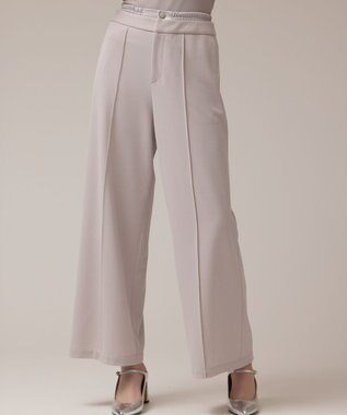 GRACE CONTINENTAL ワイドジャージパンツ グレー