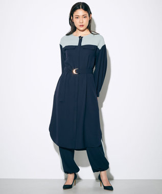 ✨美品✨グレースコンチネンタルバイカラーシャツドレス バイカラーシャツワンピース / GRACE CONTINENTAL | GRACE