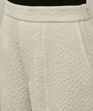 GRACE CONTINENTAL オーガンジージャガードパンツ キナリ