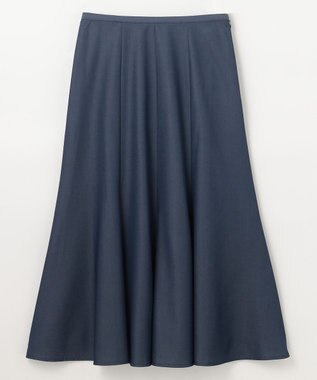 GRACE CONTINENTAL サテンマーメイドスカート ネイビー