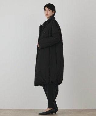 GRACE CONTINENTAL ステンカラーダウンコート ブラック