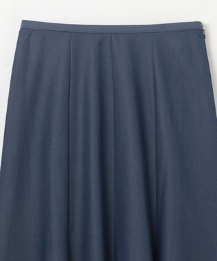 GRACE CONTINENTAL サテンマーメイドスカート ネイビー