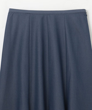 GRACE CONTINENTAL サテンマーメイドスカート ネイビー