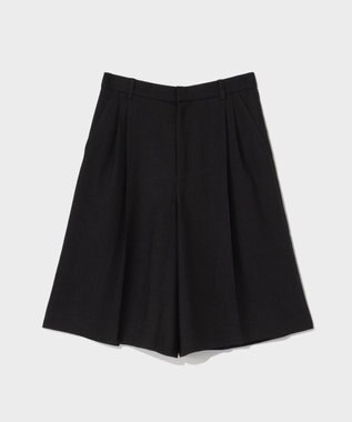 GRACE CONTINENTAL リネンライクシアーパンツ ブラック