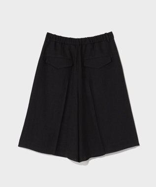 GRACE CONTINENTAL リネンライクシアーパンツ ブラック