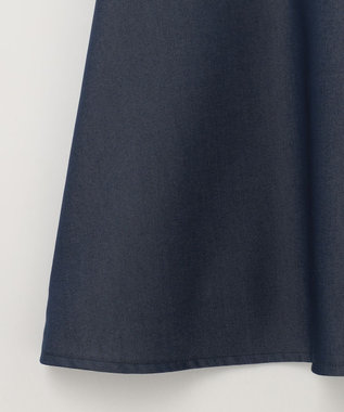 GRACE CONTINENTAL サテンマーメイドスカート ネイビー