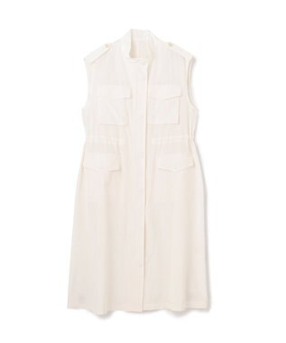 GRACE CONTINENTAL ミリタリーロングジレ キナリ