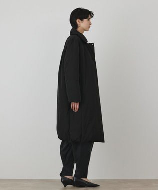 GRACE CONTINENTAL ステンカラーダウンコート ブラック