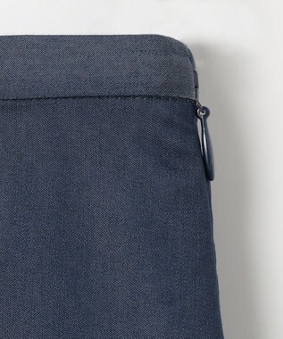 GRACE CONTINENTAL サテンマーメイドスカート ネイビー