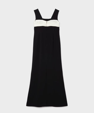 GRACE CONTINENTAL サテンリボンロングドレス キナリ