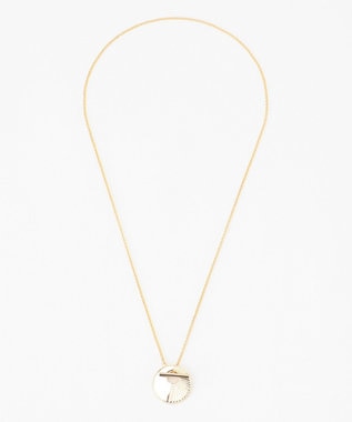 GRACE CONTINENTAL ラインコインネックレス ゴールド