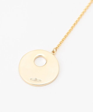 GRACE CONTINENTAL ラインコインネックレス ゴールド