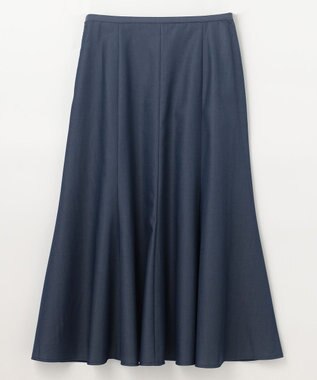 GRACE CONTINENTAL サテンマーメイドスカート ネイビー