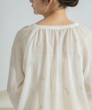 楊柳刺繍ブラウス / GRACE CONTINENTAL | GRACE CONTINENTAL