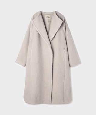 GRACE CONTINENTAL シャギードルマンコート グレー