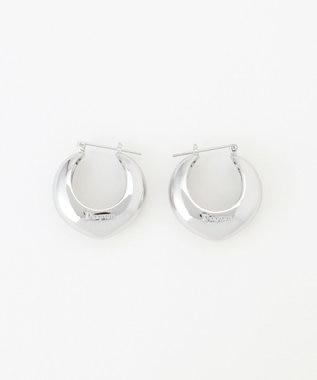 GRACE CONTINENTAL ボリュームフープピアス シルバー