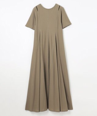 美品　GRACE CONTINENTALカシュクール切替フレアワンピ レース切替フレアワンピース / GRACE CONTINENTAL | GRACE