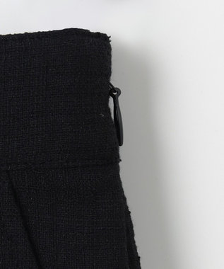 GRACE CONTINENTAL ブッチャーショートパンツ ブラック