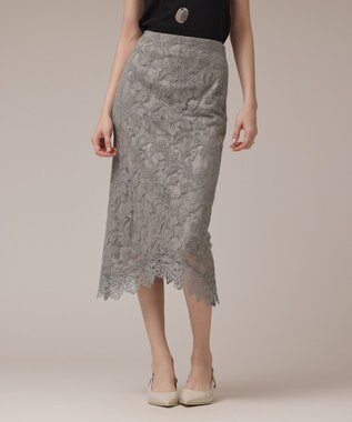 Diagram ダイアグラム グレースコンチネンタル ワッペン タイトスカート Diagram（ダイアグラム） WOMEN スカート GRACE CONTINENTAL