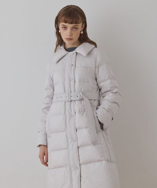 GRACE CONTINENTAL ファーカラーロングダウン キナリ