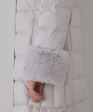 GRACE CONTINENTAL ファーカラーロングダウン キナリ