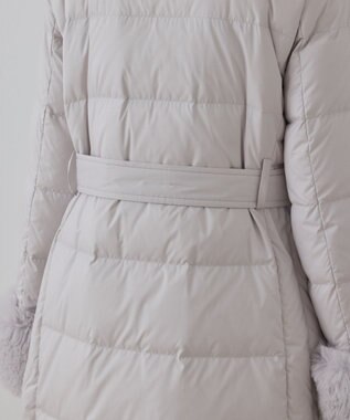 GRACE CONTINENTAL ファーカラーロングダウン キナリ