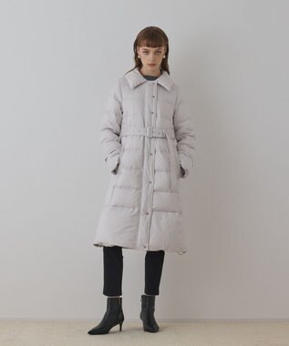 GRACE CONTINENTAL ファーカラーロングダウン キナリ