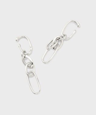 GRACE CONTINENTAL チェーンデザインイヤーカフ シルバー