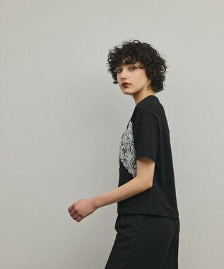 GRACE CONTINENTAL レースTシャツ ブラック