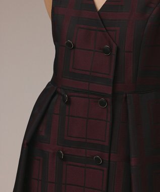 シャドーチェックワンピース / GRACE CONTINENTAL | GRACE