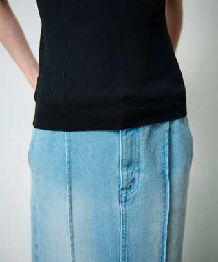 GRACE CONTINENTAL スクエアーネックトップ ブラック