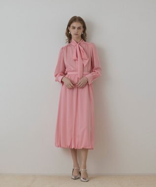 GRACE CONTINENTAL トリアセボウタイブラウス ピンク