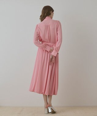 GRACE CONTINENTAL トリアセボウタイブラウス ピンク