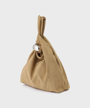 GRACE CONTINENTAL マルシェスエードバッグ ベージュ