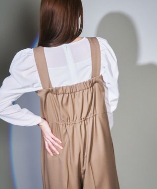 バックギャザーサロペット / GRACE CONTINENTAL | GRACE CONTINENTAL  