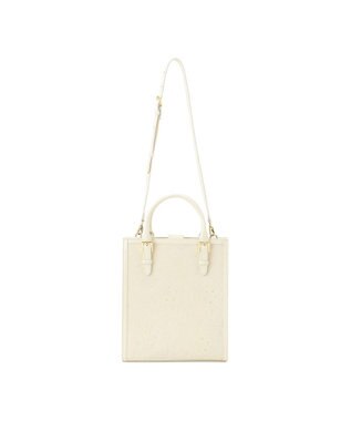 GRACE CONTINENTAL Square Tote エクリュ