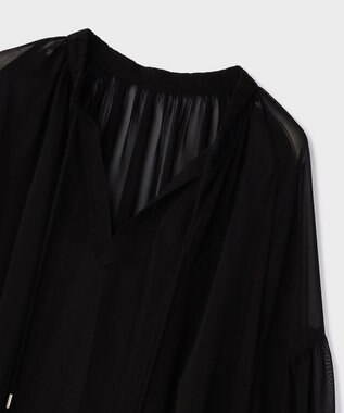 GRACE CONTINENTAL ボリュームカフタントップ ブラック