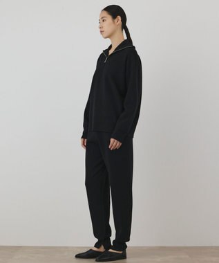GRACE CONTINENTAL スムースニットパンツ ブラック