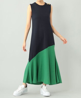バイカラーニットワンピース Grace Continental Grace Continental グレースコンチネンタル 通販