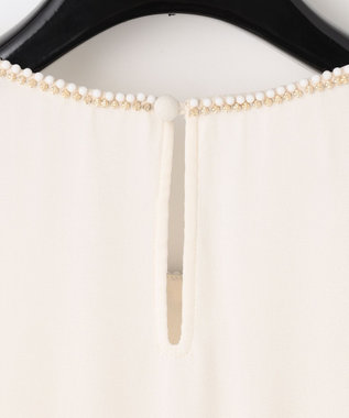 GRACE CONTINENTAL ビジューロングワンピース キナリ