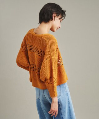 s【MANUELA CONTI】タックDノーカラーコート オレンジ13号