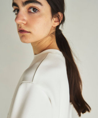 GRACE CONTINENTAL タックカットトップ ホワイト