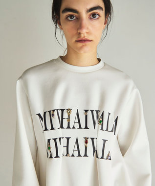 GRACE CONTINENTAL タックカットトップ ホワイト