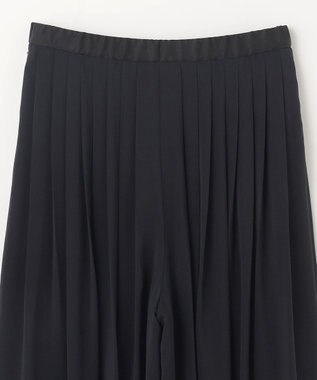 GRACE CONTINENTAL シアープリーツパンツ ブラック